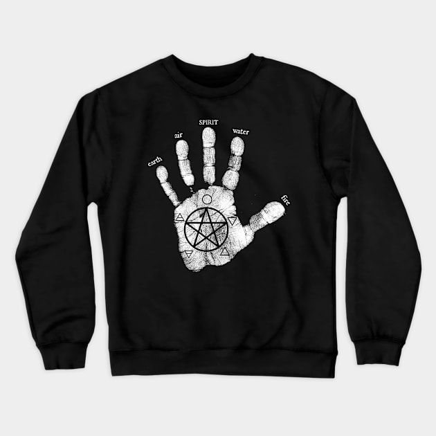 Hand of creation Crewneck Sweatshirt by OsFrontis